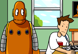 Tim and moby